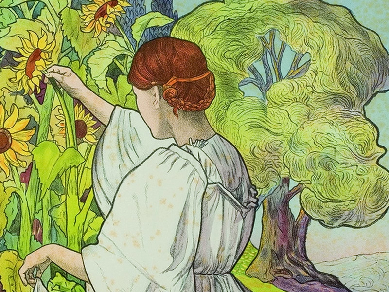 1869-								Gisbert Combaz - Manifesto per la mostra annuale di La Libre Esthetique del 1902